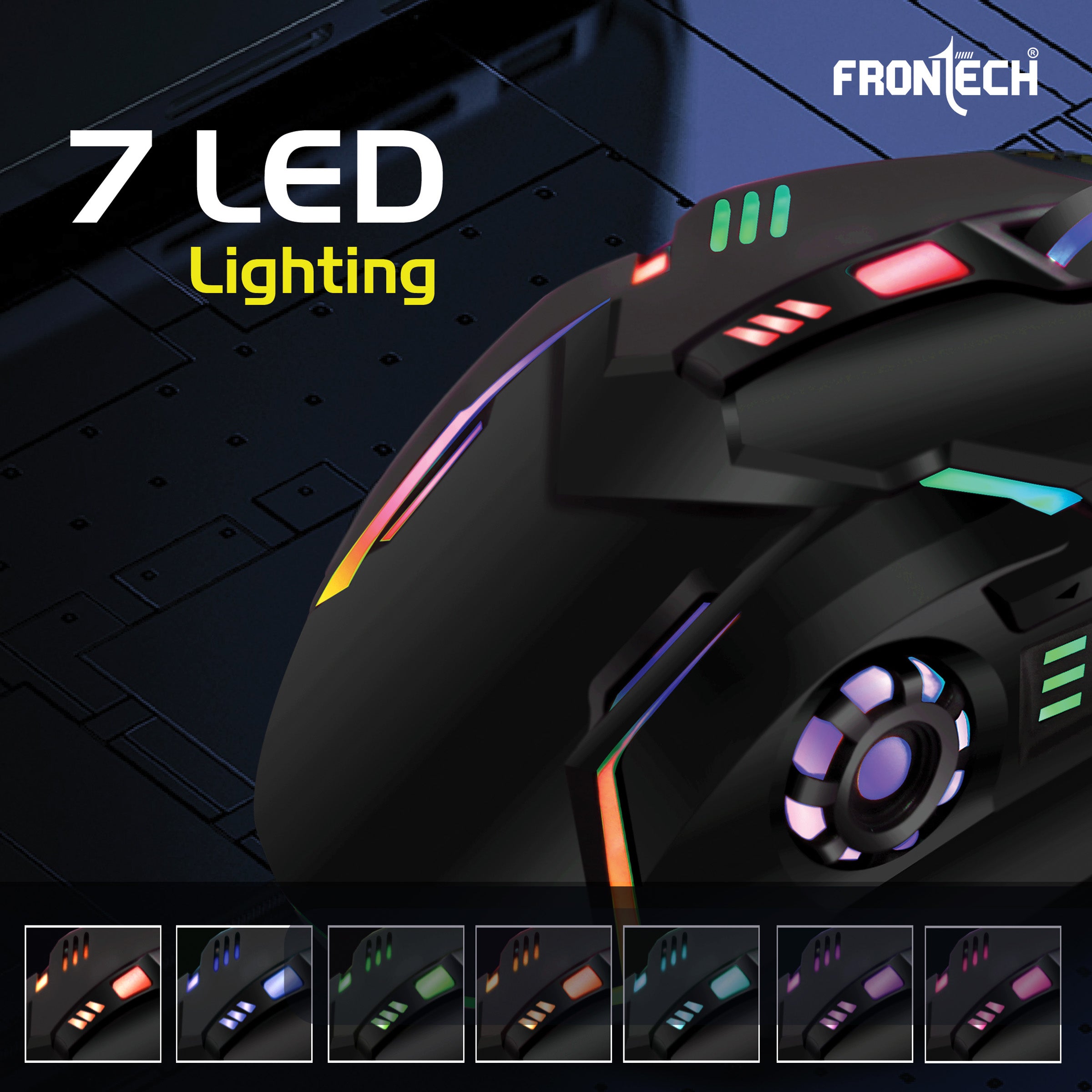 Frontech Wired Gaming Mouse 3600 DPI (MS-0050) Frontech Wired Gaming Mouse 3600 DPI (MS-0050)